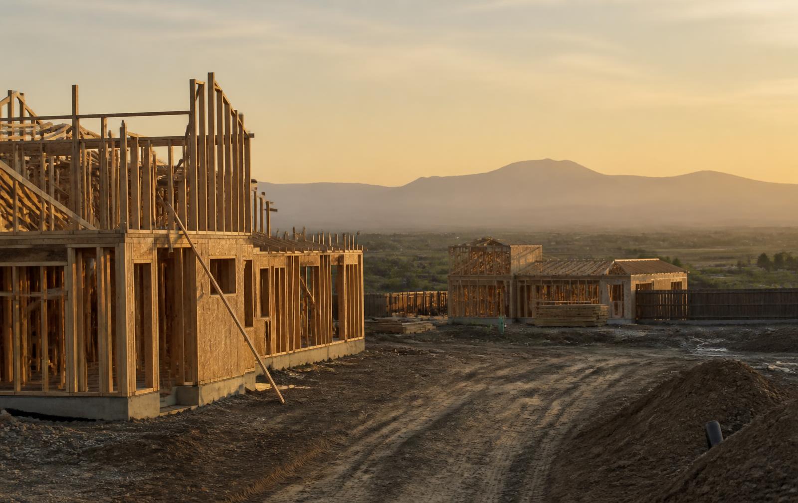 Construction in California's Central Valley